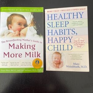 ☀️3 for $10☀️ Making More Milk and Healthy Sleep Habits, Happy Child books